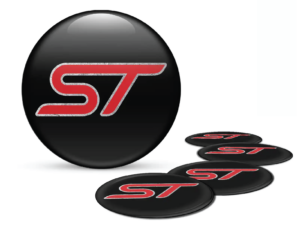 Ford ST Wheel Hub Dome Sticker