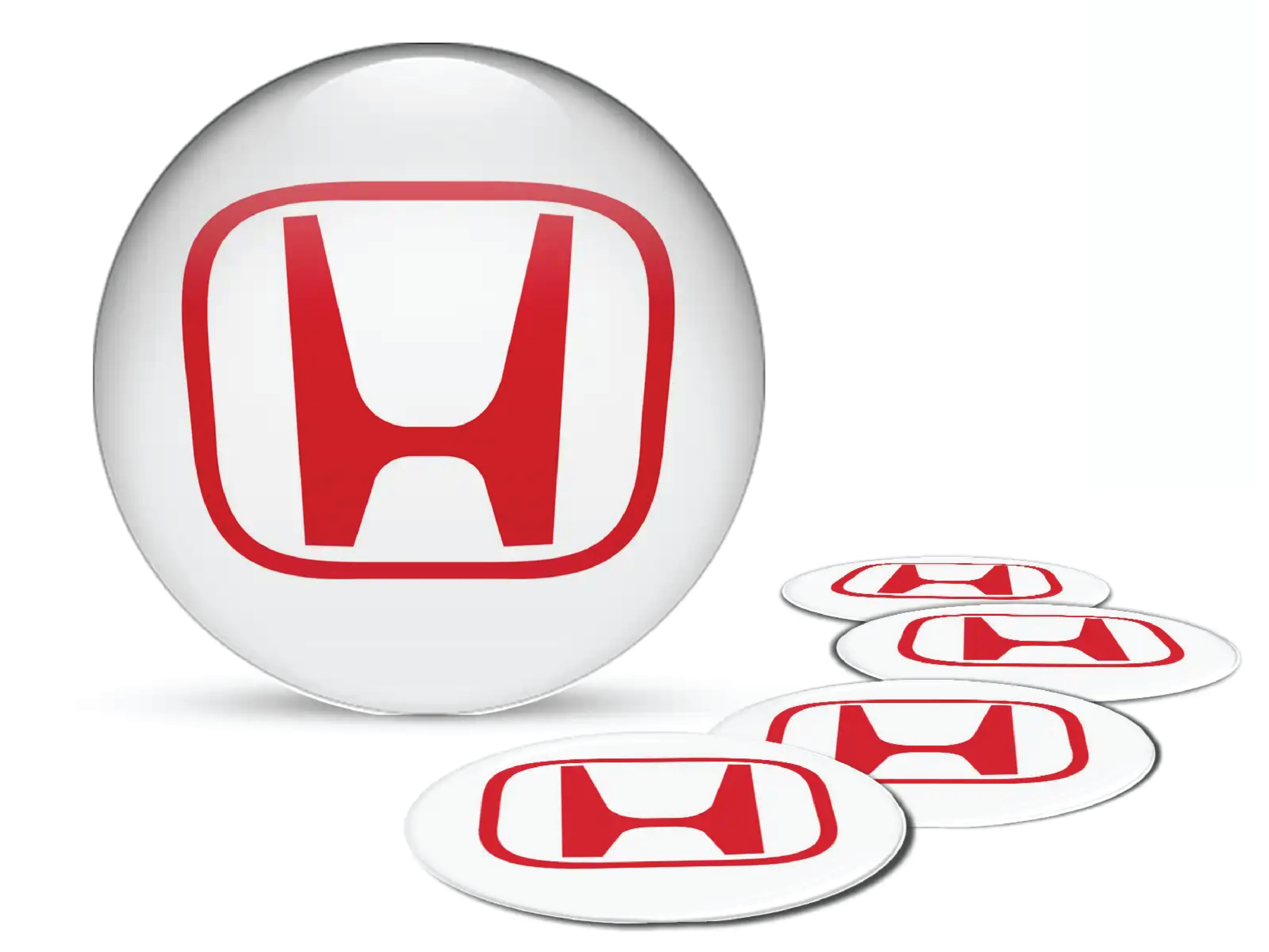 Honda Wheel Hub Dome Sticker