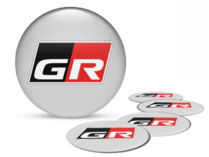 Toyota GR Center Hub Dome Sticker
