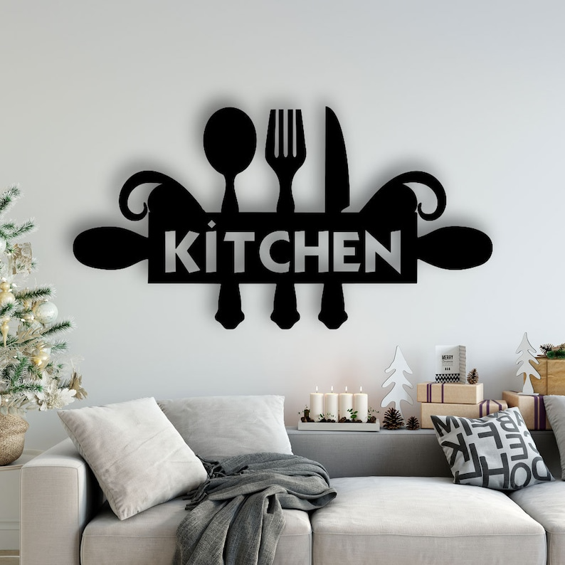 Kitchen Utensil Wall Art - Image 3