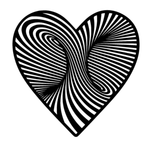 Swirl Heart Wall Decor