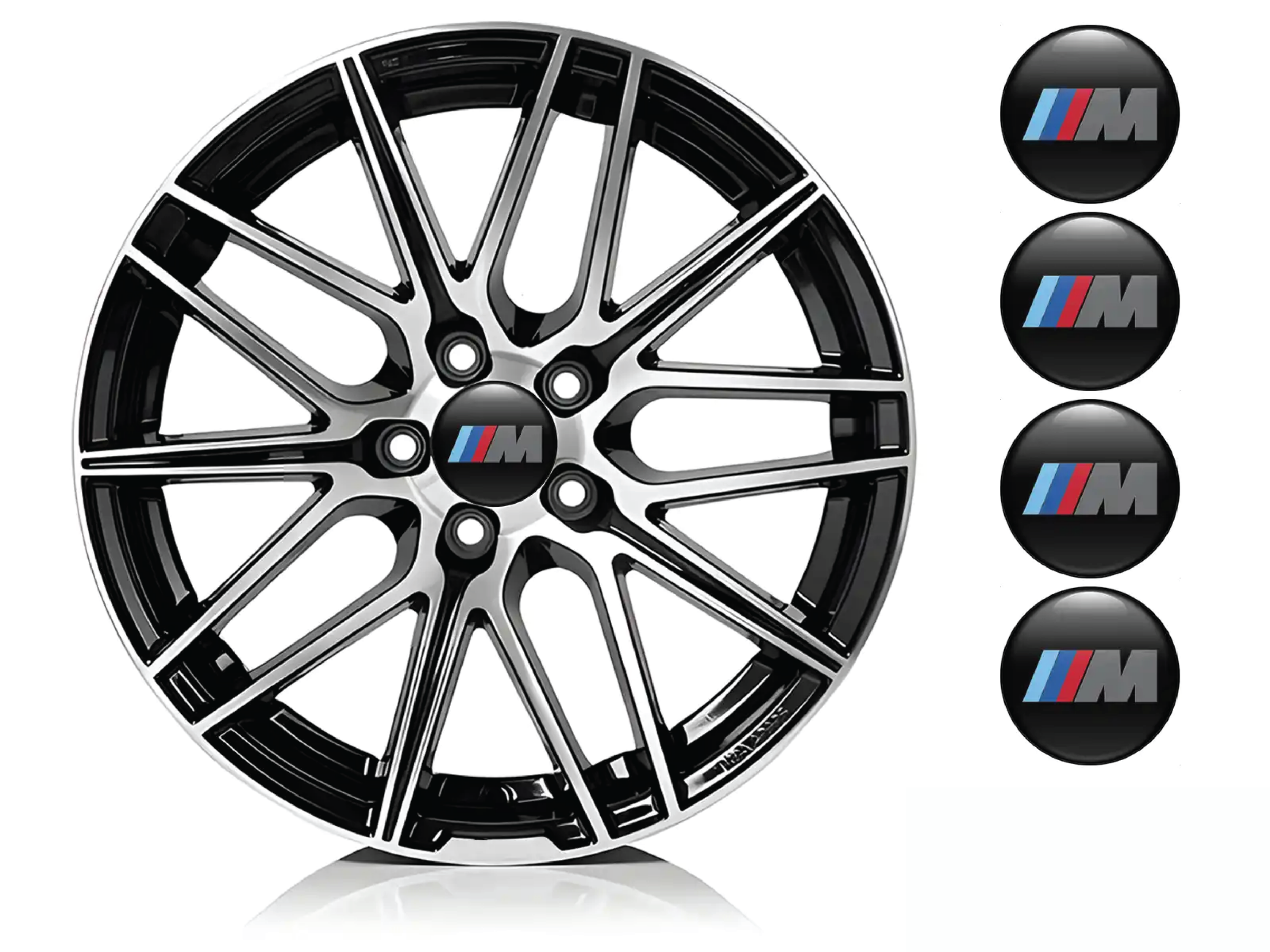 BMW M Competition Hub Dome Sticker - Image 2